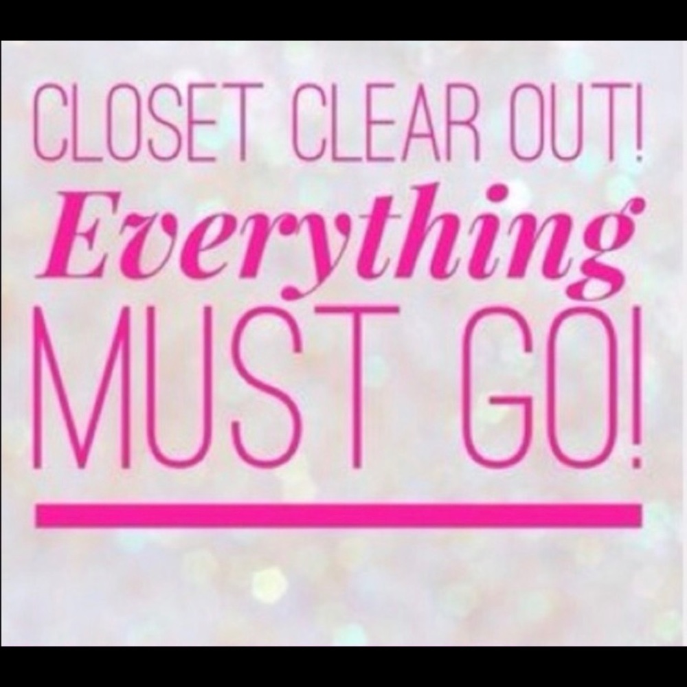 EVERYTHING MUST GO